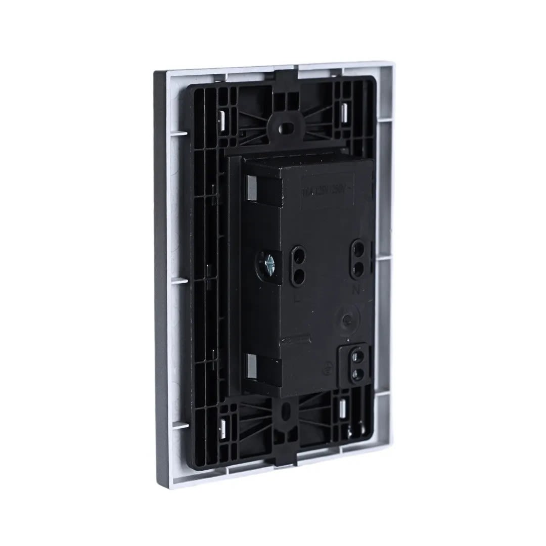 PLACA ARMADA TOMACORRIENTE DOBLE UNIVERSAL MATTE LT TERRA ORANGE3