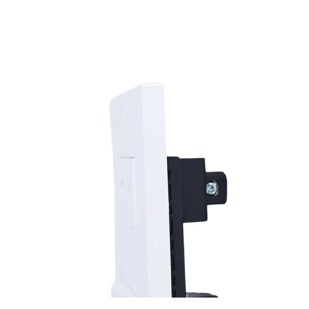 PLACA ARMADA INTERRUPTOR + TOMACORRIENTE MATTE BLANCO ORANGE6