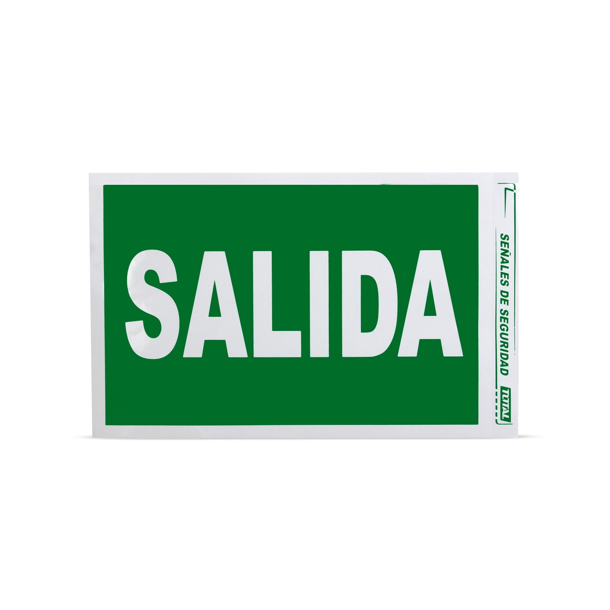SEÑAL DE SALIDA CON BASE 20X30CM SM