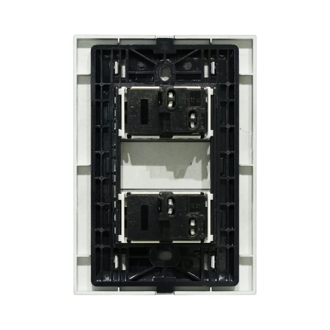 PLACA ARMADA INTERRUPTOR DOBLE MATTE TERRA ORANGE5