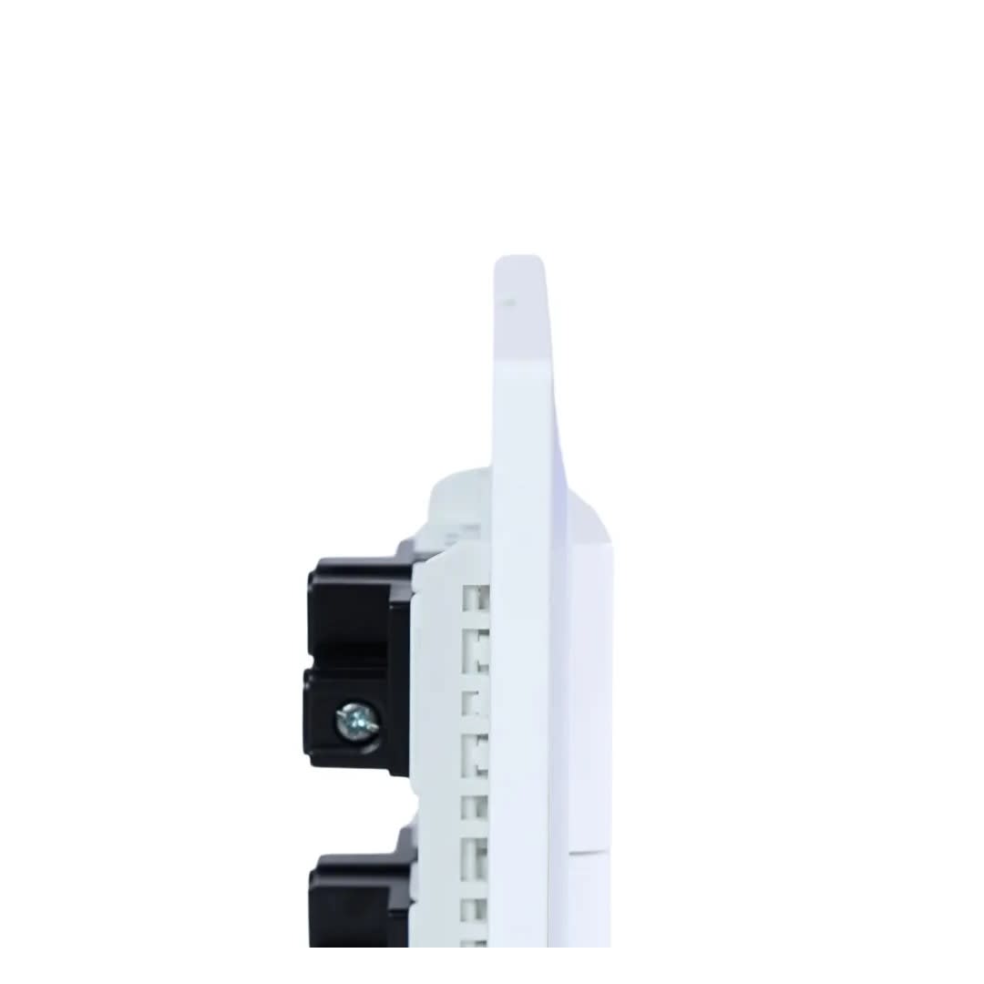 PLACA ARMADA INTERRUPTOR DOBLE VITRO BLANCO ORANGE5