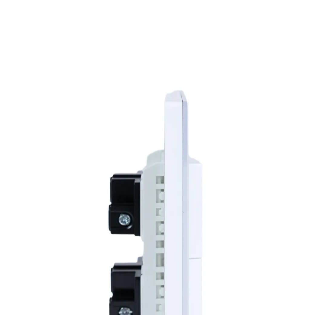 PLACA ARMADA CONMUTADOR DOBLE VITRO BLANCO ORANGE6