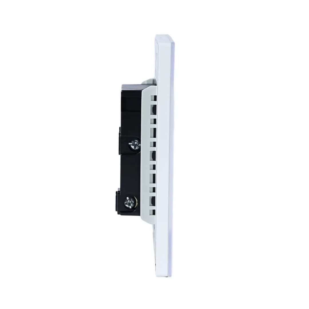 PLACA ARMADA TOMACORRIENTE DOBLE UNIVERSAL VITRO LT BLANCO ORANGE3