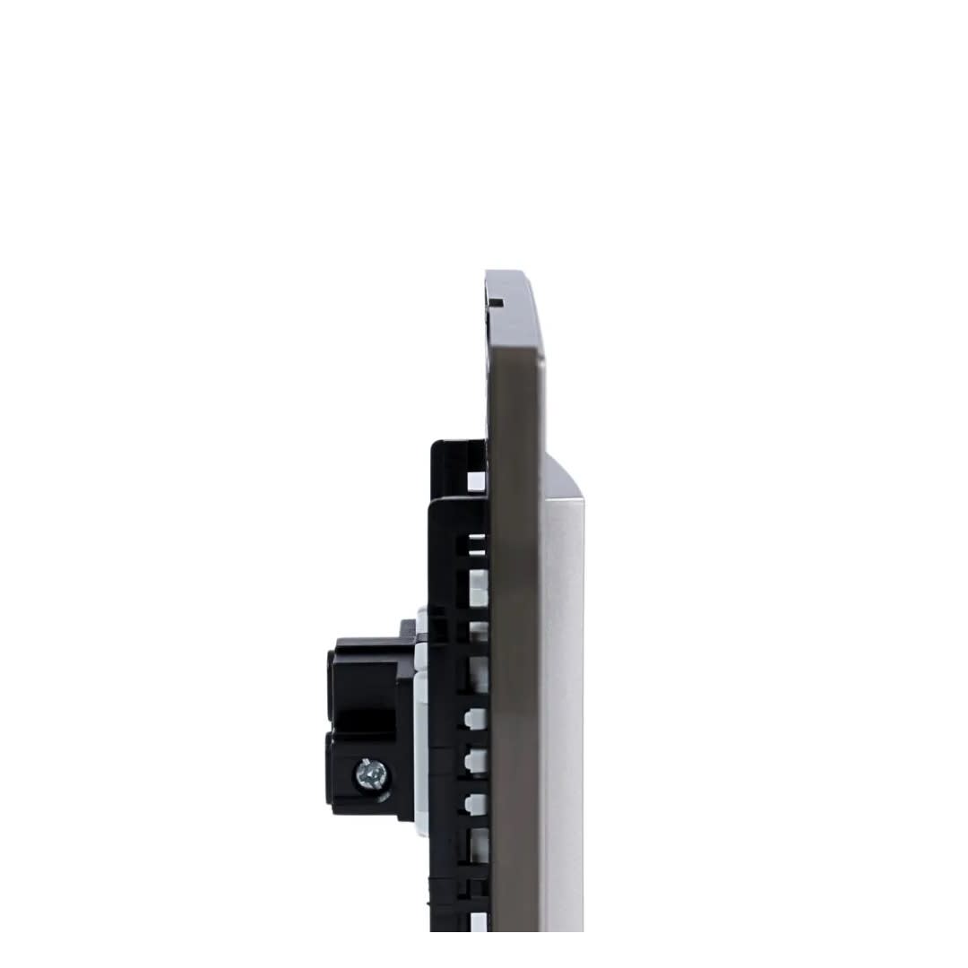 PLACA ARMADA CONMUTADOR SIMPLE ACERO INOXIDABLE ORANGE6