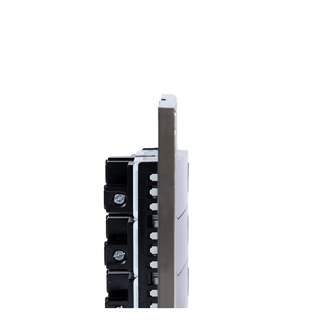 PLACA ARMADA INTERRUPTOR TRIPLE ACERO INOXIDABLE ORANGE4