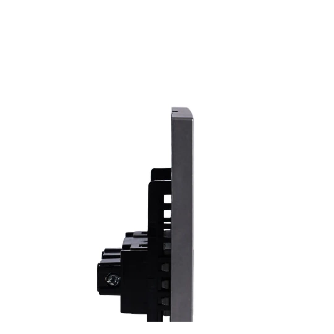 PLACA ARMADA TOMACORRIENTE SIMPLE UNIVERSAL MATTE TERRA ORANGE3