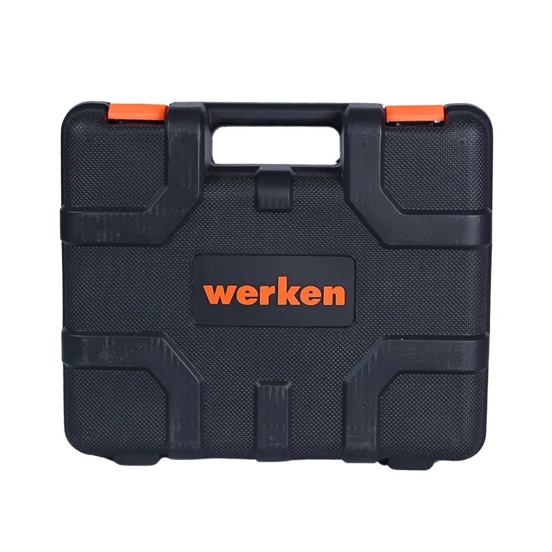 TALADRO PERCUTOR KF-ID20+KF-6030 550W + 12 ACCESORIOS WERKEN1