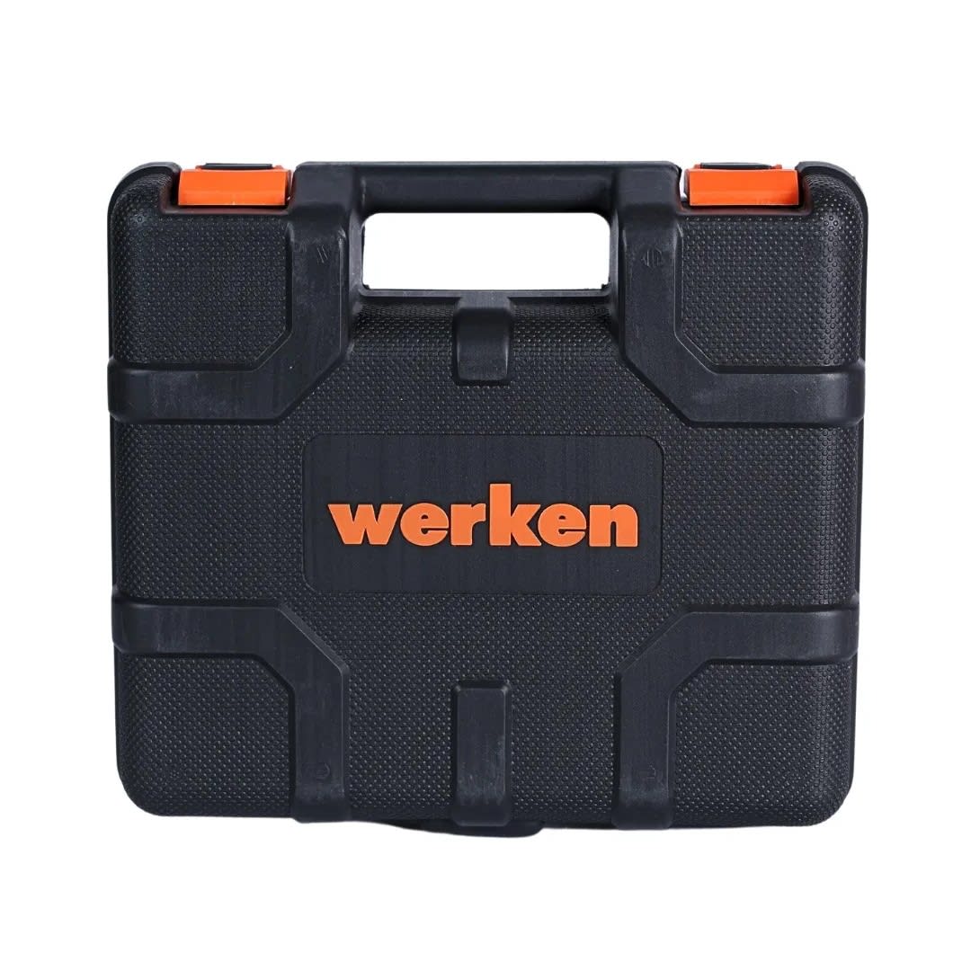 TALADRO PERCUTOR KF-CD09-33PZ-BMC 12V 1.5 AH + 16 ACCESORIOS WERKEN20