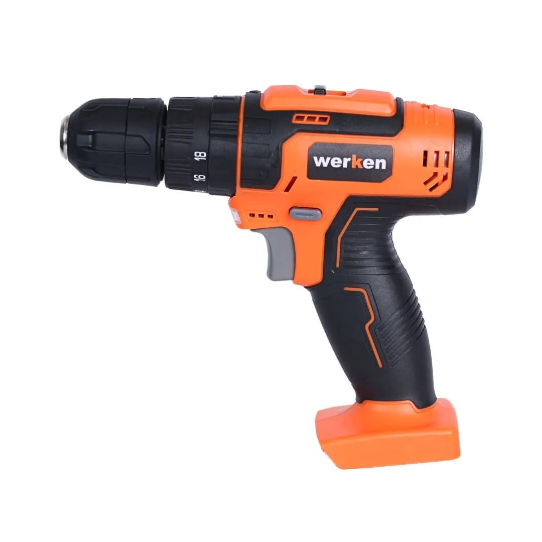 TALADRO PERCUTOR KF-CD09-33PZ-BMC 12V 1.5 AH + 16 ACCESORIOS WERKEN5