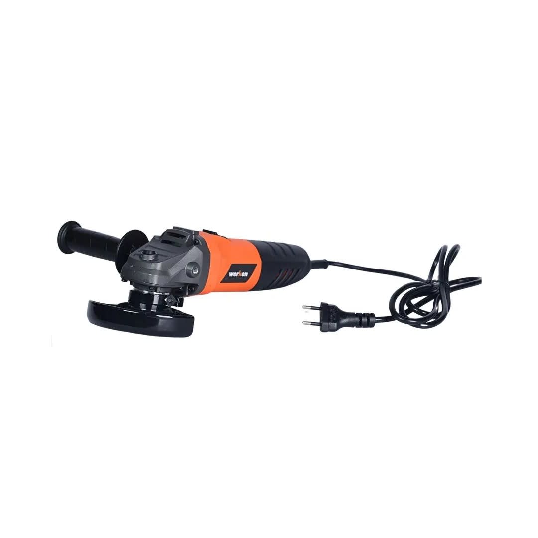 TALADRO KF-AG15+KF-ID21-BMC 650W + AMOLADORA 800W + 16 ACCESORIOS WERKEN3