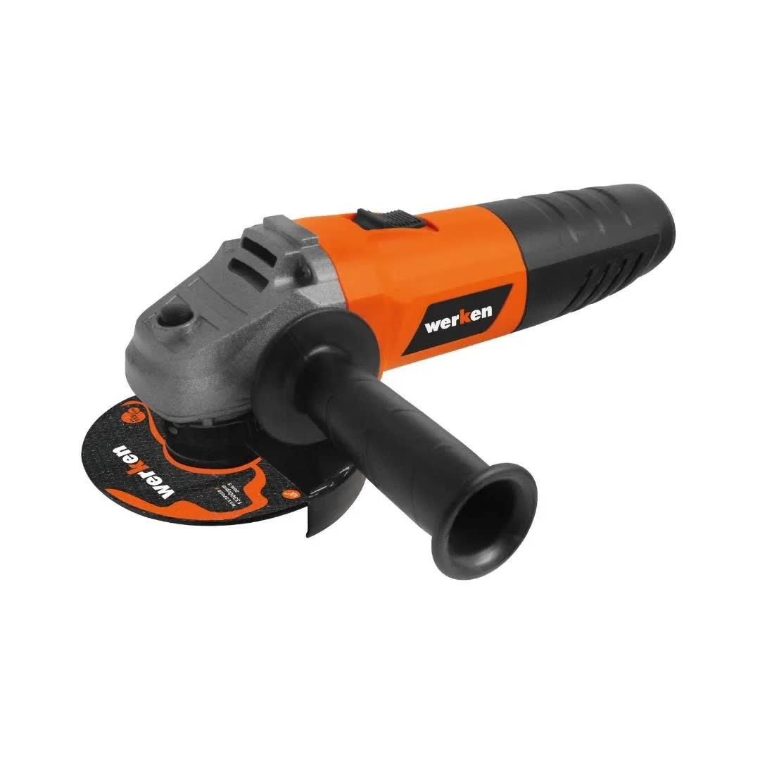 TALADRO KF-AG15+KF-ID21-BMC 650W + AMOLADORA 800W + 16 ACCESORIOS WERKEN10