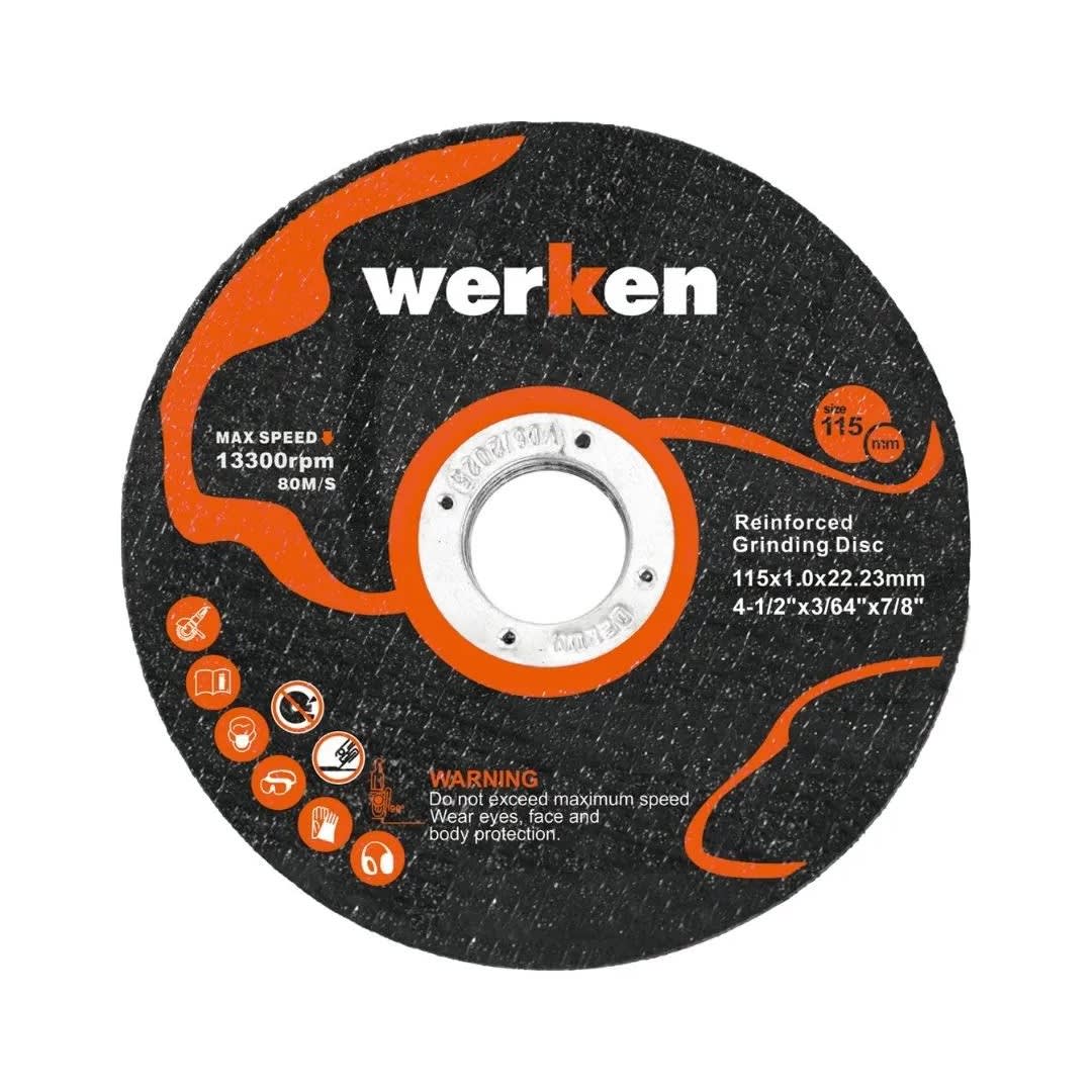 TALADRO KF-AG15+KF-ID21-BMC 650W + AMOLADORA 800W + 16 ACCESORIOS WERKEN12