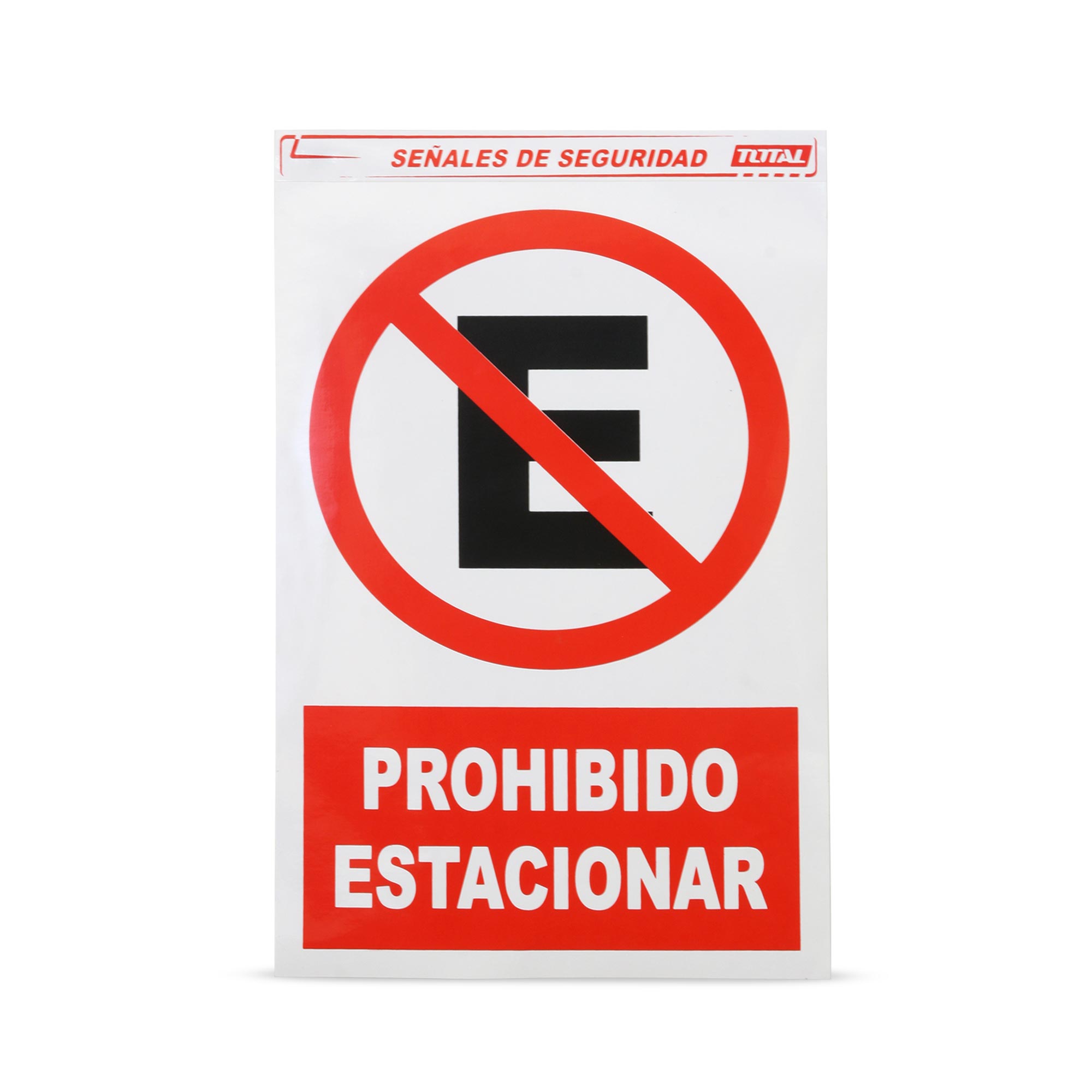 SEÑAL PROHIBIDO ESTACIONAR SM