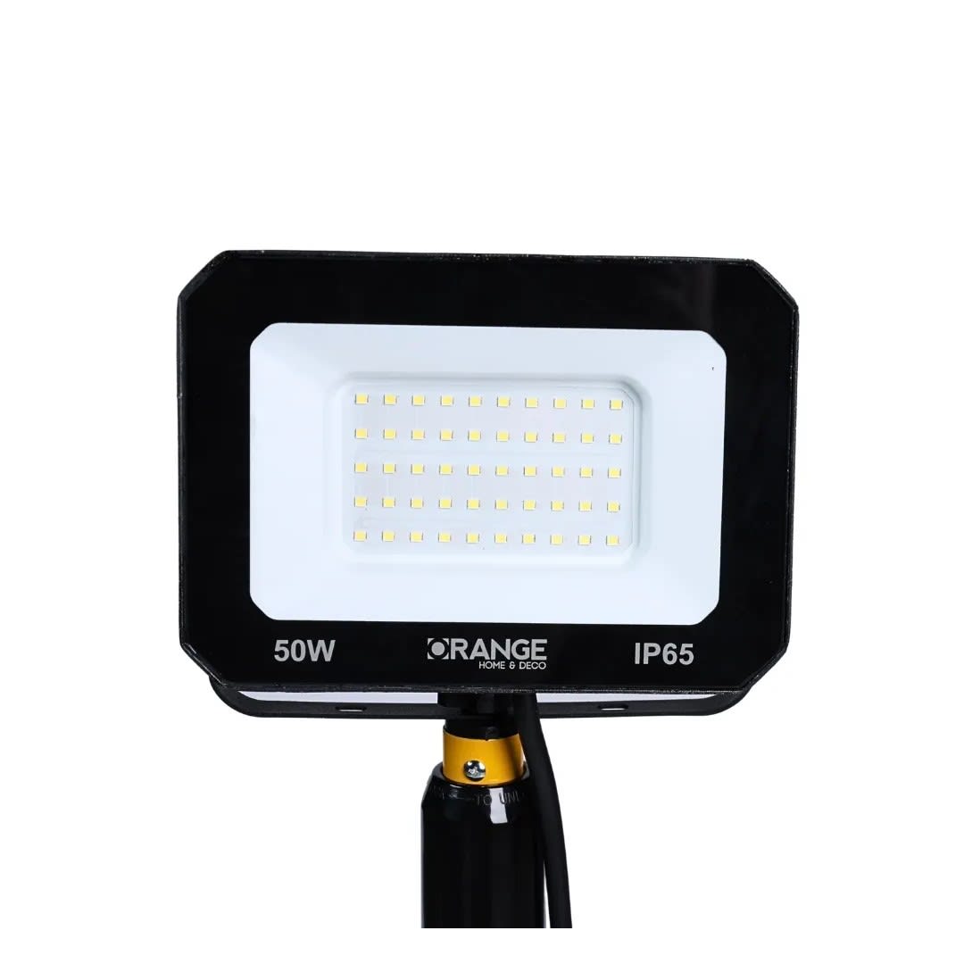 REFLECTOR LED CON TRIPODE 1X 50W ORANGE6