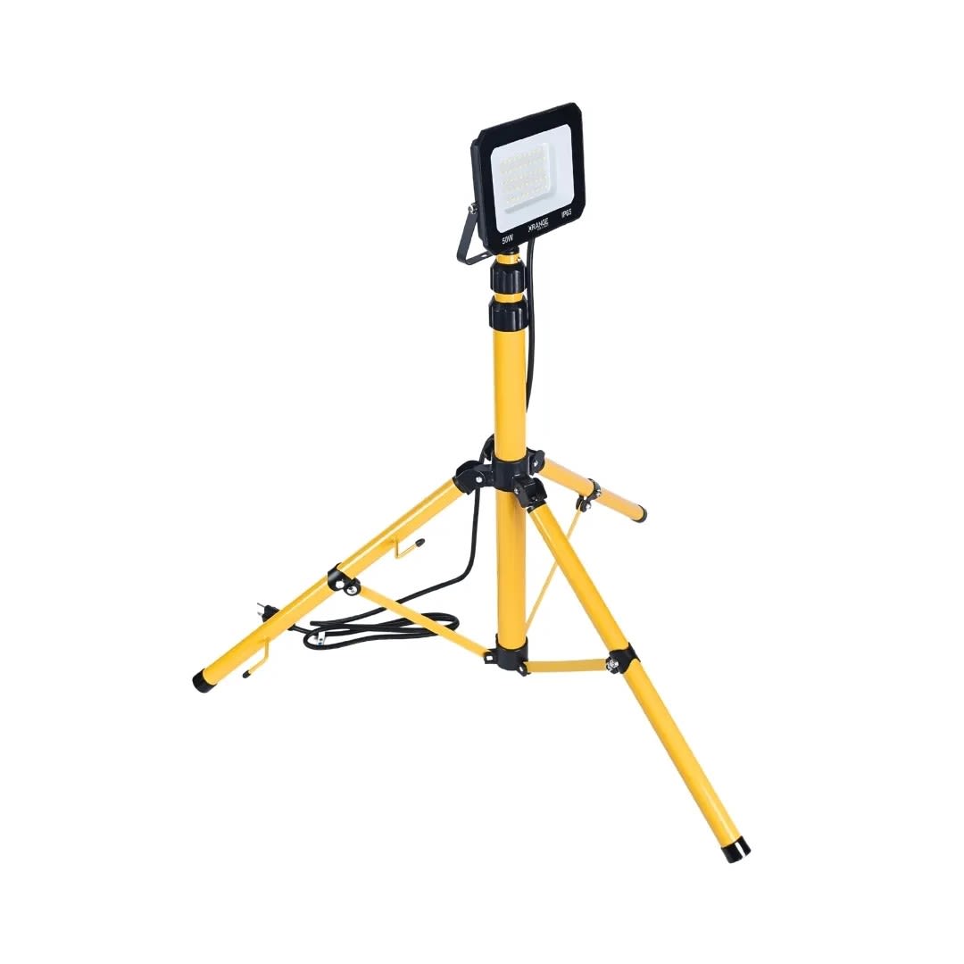 REFLECTOR LED CON TRIPODE 1X 50W ORANGE10