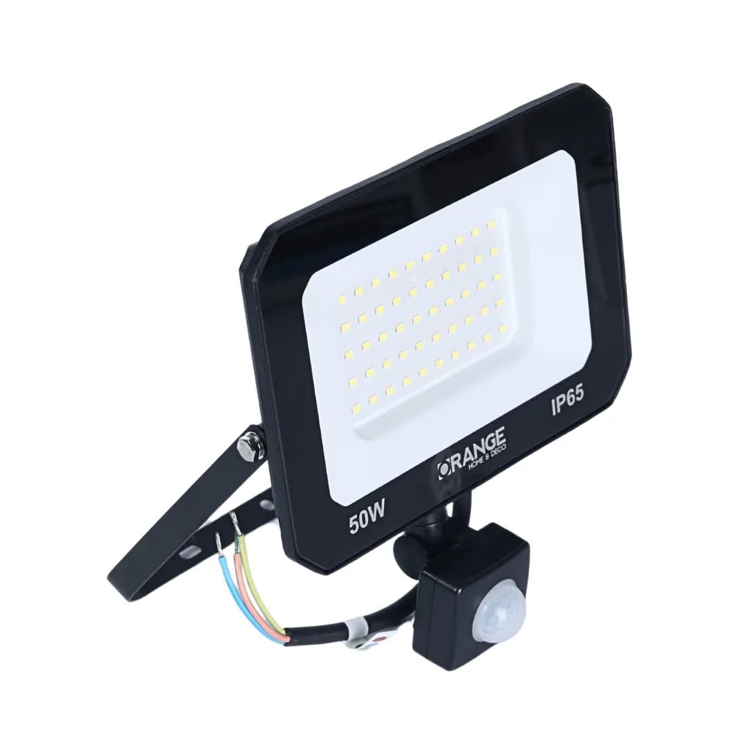 REFLECTOR LED CON SENSOR IP65 50W ORANGE4