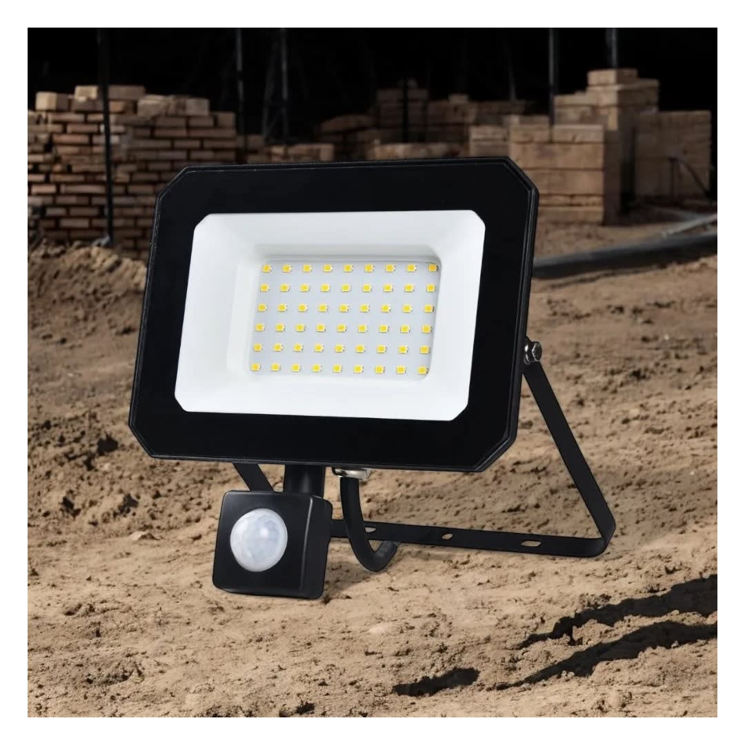 REFLECTOR LED CON SENSOR IP65 50W ORANGE6