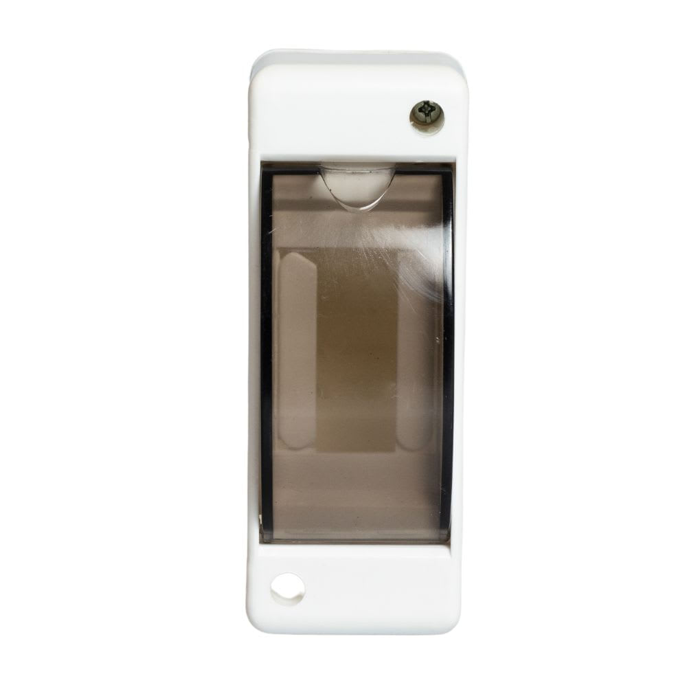 TABLERO ADOSABLE POLIESTIRENO IP55 BLANCO 6.4X13.4 CM WERKEN