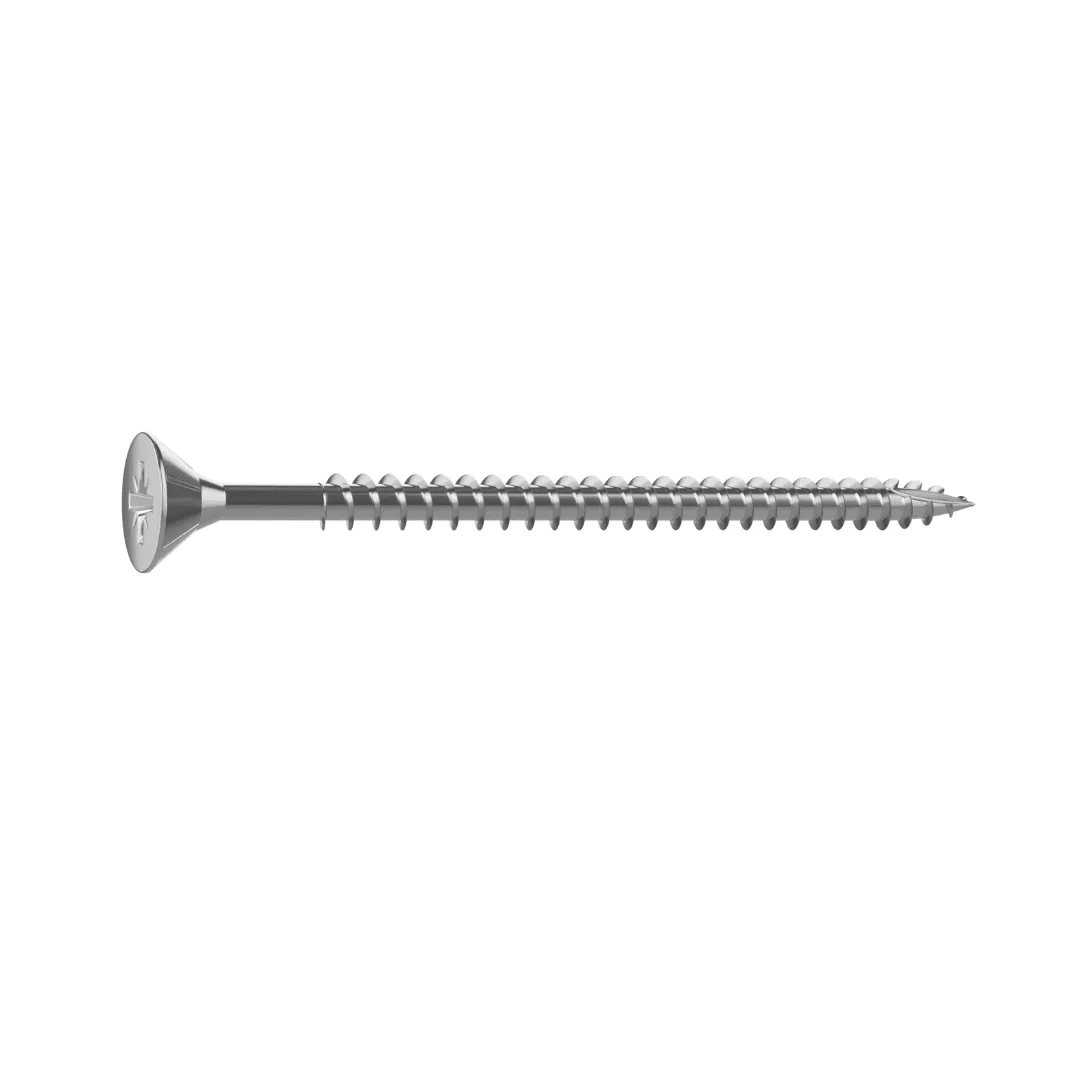 TORNILLO AGLOMERADO CS PZ ACERO 5X80 50 UNIDADES STANDERS4