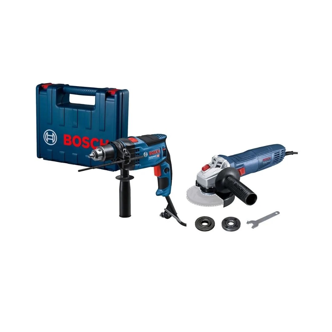 TALADRO PERCUTOR GSB 16 RE + AMOLADORA GWS 700 BOSCH10