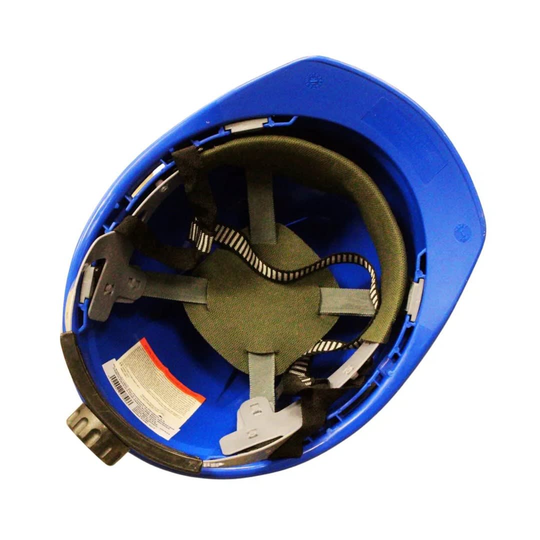 CASCO ESTILO V CON VENTILACION AZUL WERKEN3