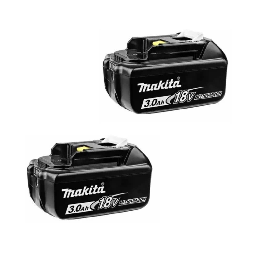 TALADRO 18V + LLAVE DE IMPACTO + 2 BATERIAS + CARGADOR + MALETIN MAKITA1