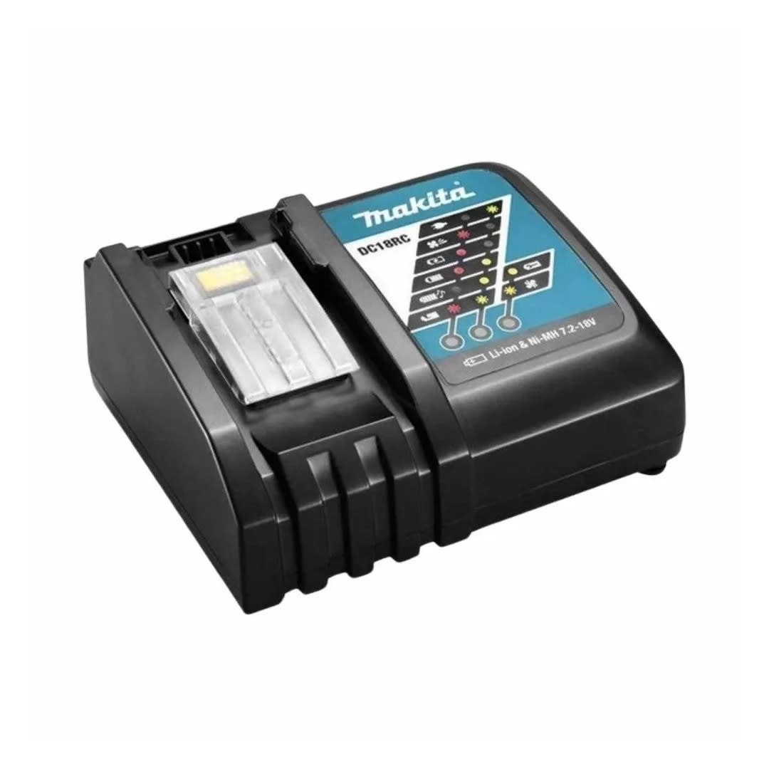 TALADRO PERCUTOR DHP486Z + BATERIA 5AH + CARGADOR + MALETIN MAKITA4