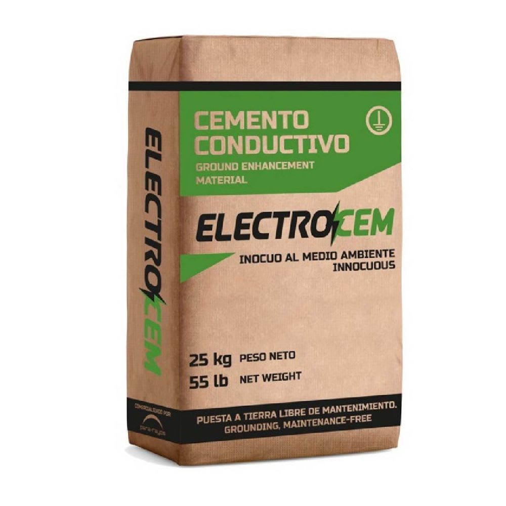 CEMENTO CONDUCTIVO ELECTRO CEM X 25KG THOR1