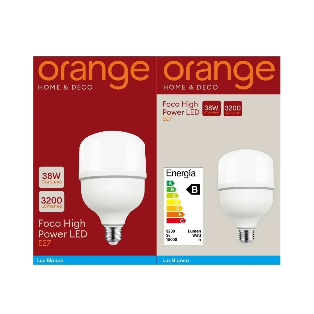 FOCO LED HIGH POWER 38W LUZ FRIA ORANGE4