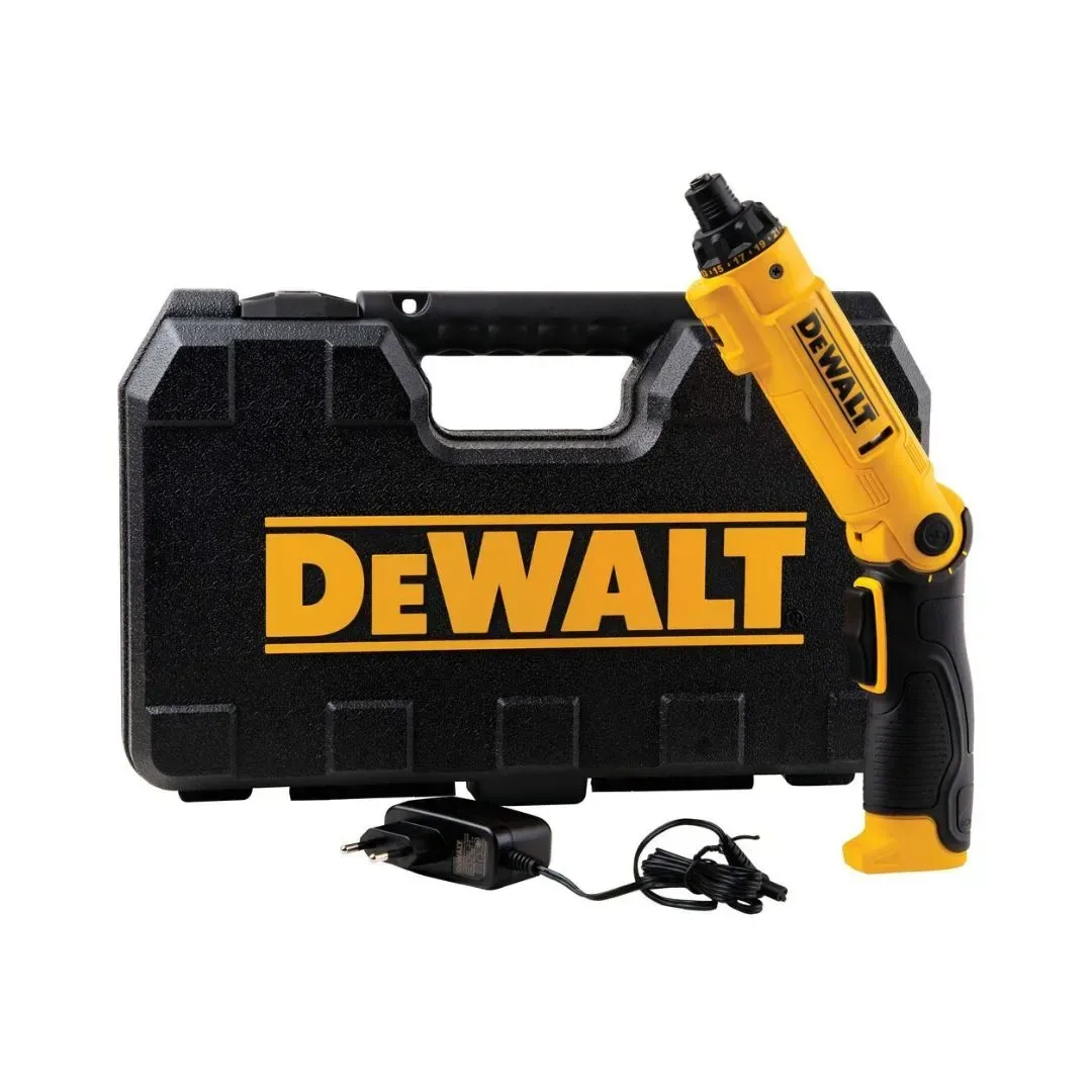 ATORNILLADOR 1/4'' 8V 600 RPM + 45 PIEZAS DCF008-B2 DEWALT