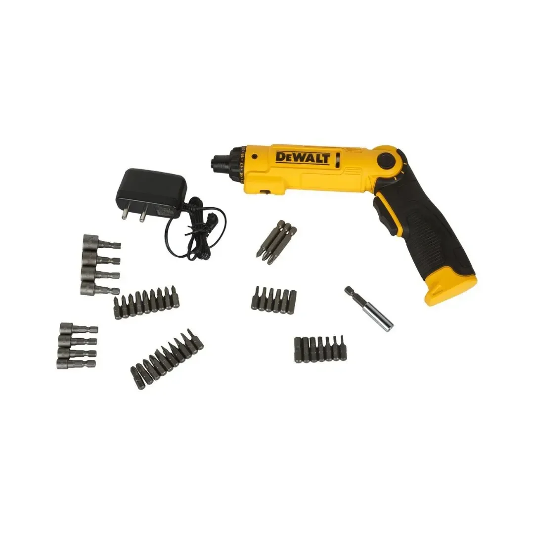 ATORNILLADOR 1/4'' 8V 600 RPM + 45 PIEZAS DCF008-B2 DEWALT2