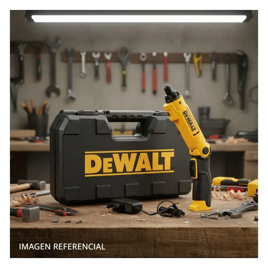 ATORNILLADOR 1/4'' 8V 600 RPM + 45 PIEZAS DCF008-B2 DEWALT5