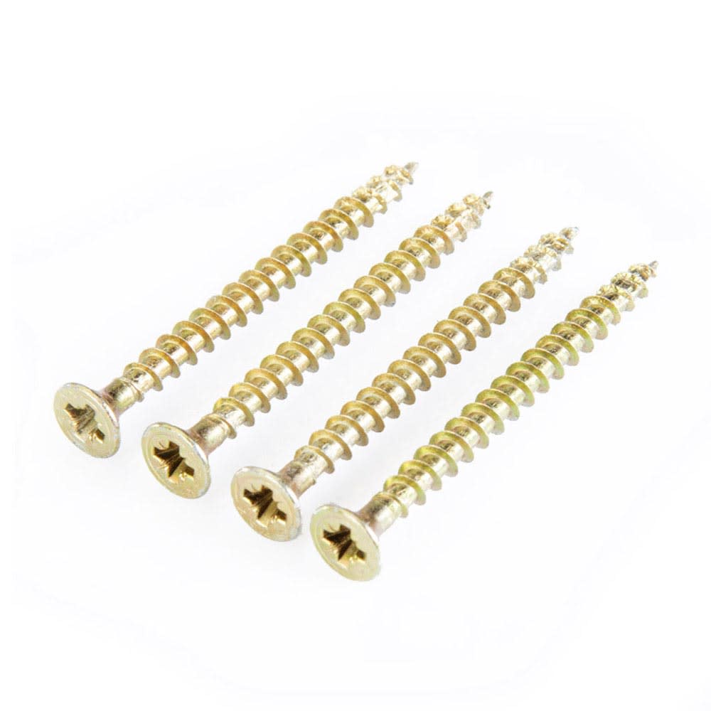 TORNILLO BICROMATADO 4X50MM X 100 UNIDADES SPAX-S