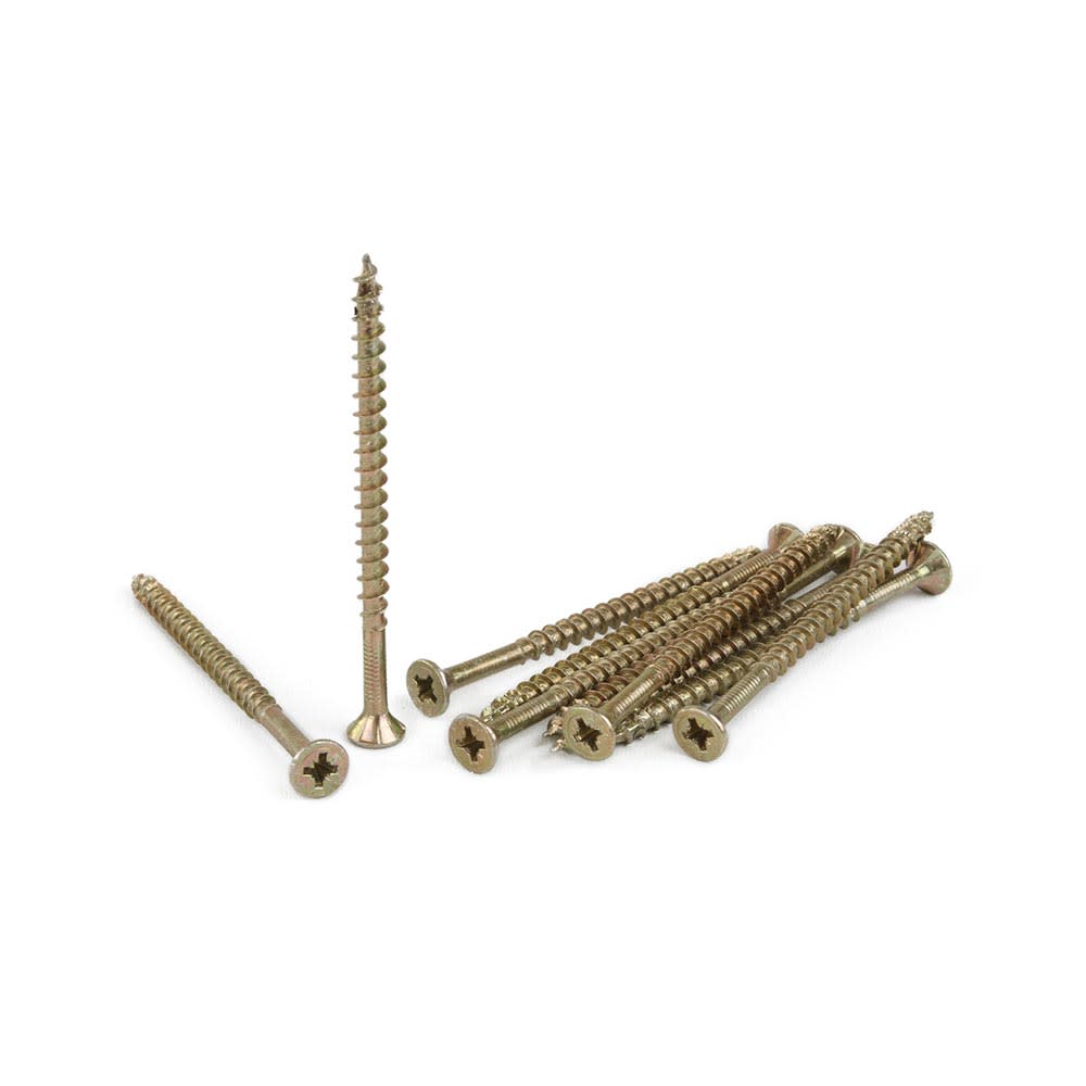 TORNILLO BICROMATADO 5X80 MM X 10 UNIDADES SPAX-S