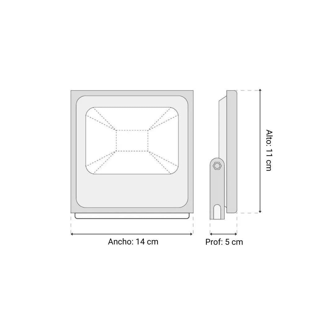 REFLECTOR LED 30W LUZ FRIA IP65 BELLALUX2