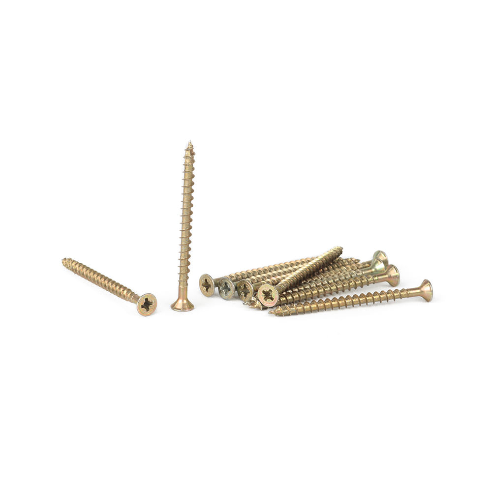 TORNILLO BICROMATADO 5X70MM X 10 UNIDADES SPAX-S