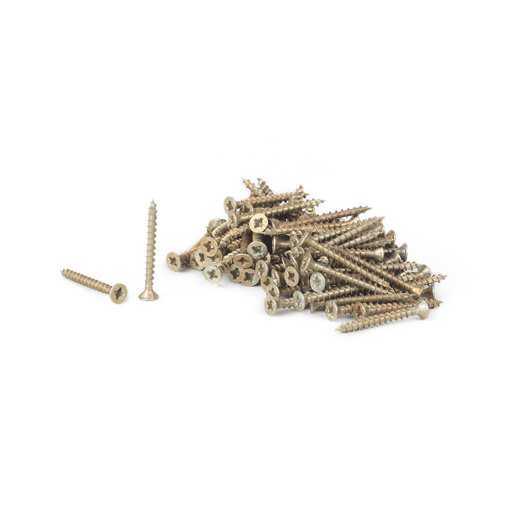 TORNILLO BICROMATADO 4X40 MM X 100 UNIDADES SPAX-S