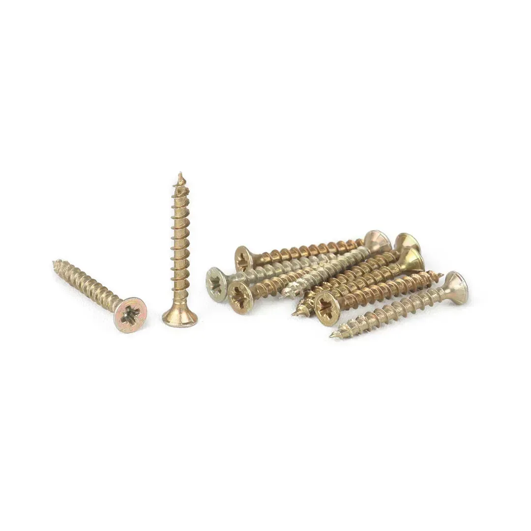 TORNILLO BICROMATADO 4X35 MM X 10 UNIDADES SPAX-S