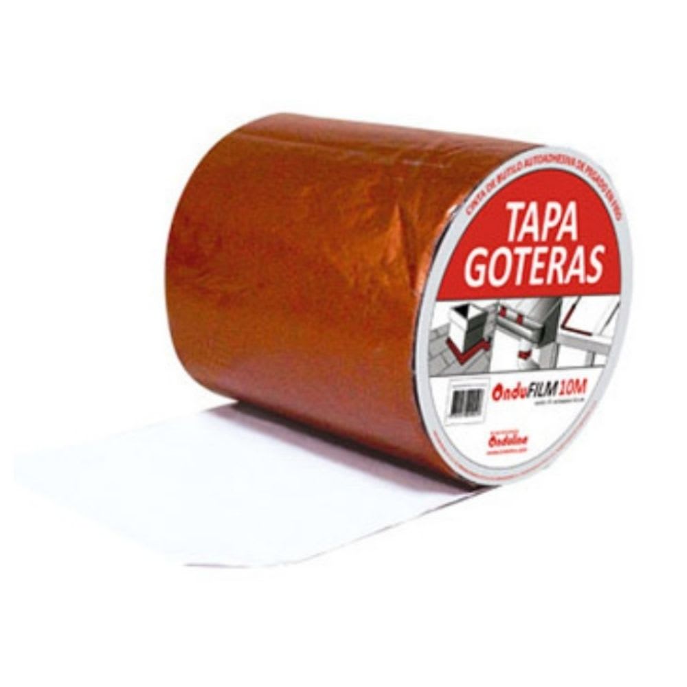 TAPA GOTERAS ROJO 7.5CMX5M ROLLO 6MM SM1