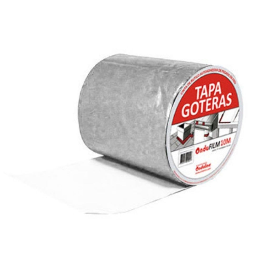 TAPA GOTERAS ALUMINIO 7.5CMX5M ROLLO 6MM SM1