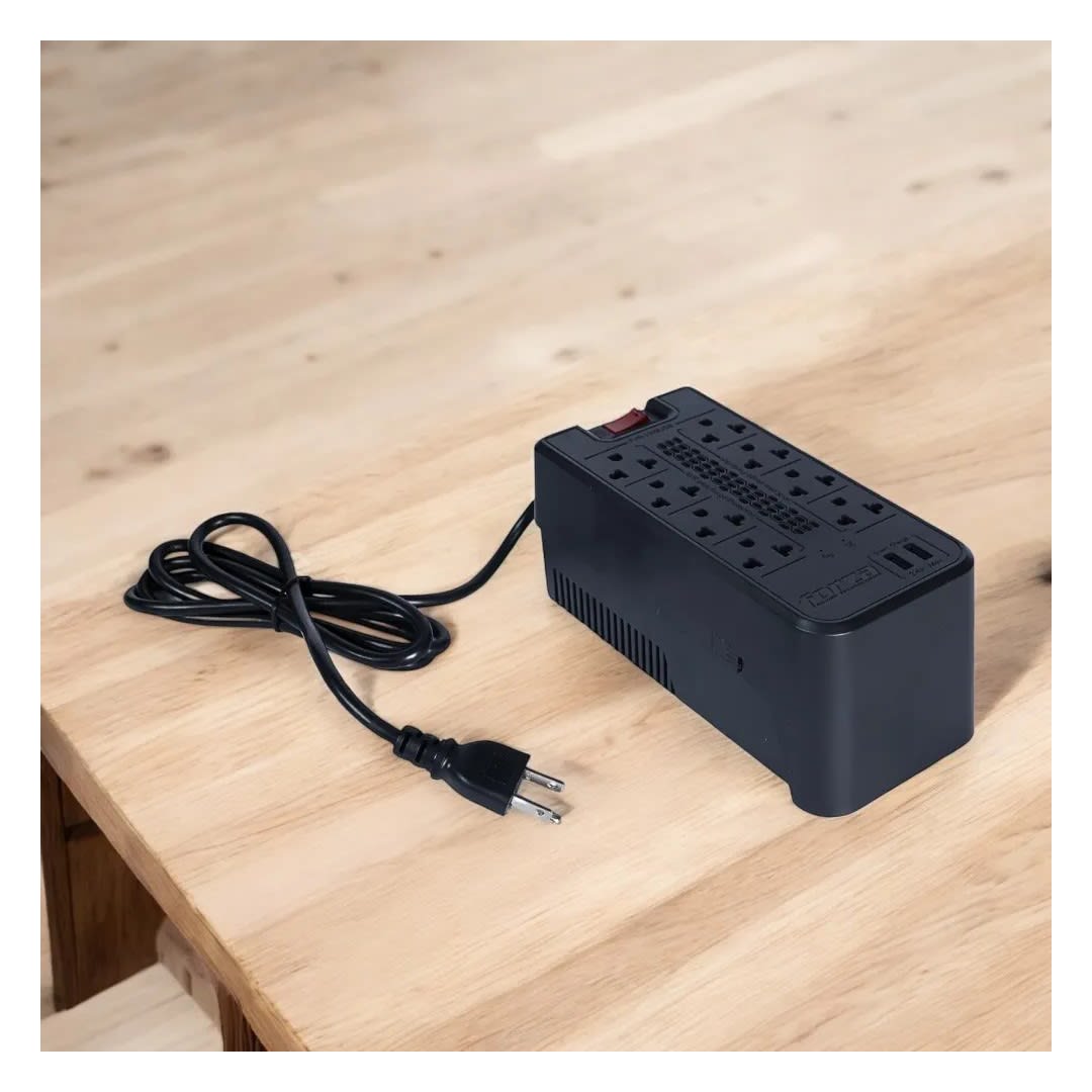 ESTABILIZADOR 1200VA/600W 8T 2 USB FVR1222USB FORZA3