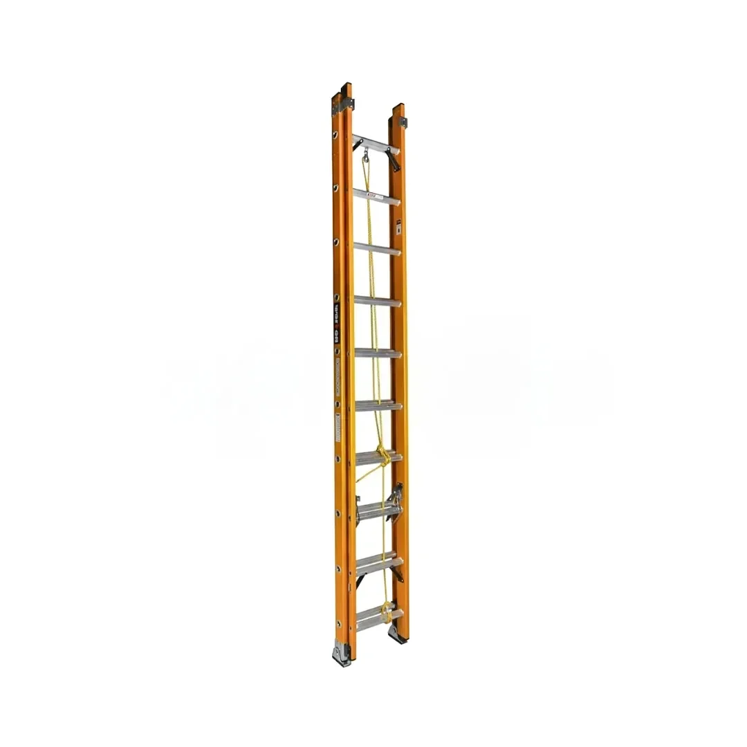 ESCALERA TELESCOPICA FIBRA DE VIDRIO 28 PASOS WERKEN3