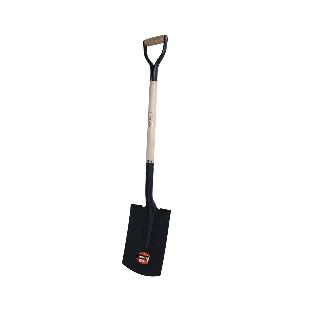 PALA RECTA CON MANGO DE MADERA 1.2KG WERKEN2
