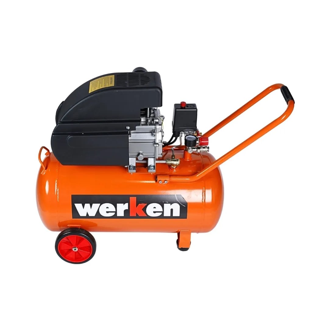 COMPRESORA DE AIRE 2.0HP 50 LITROS WERKEN3
