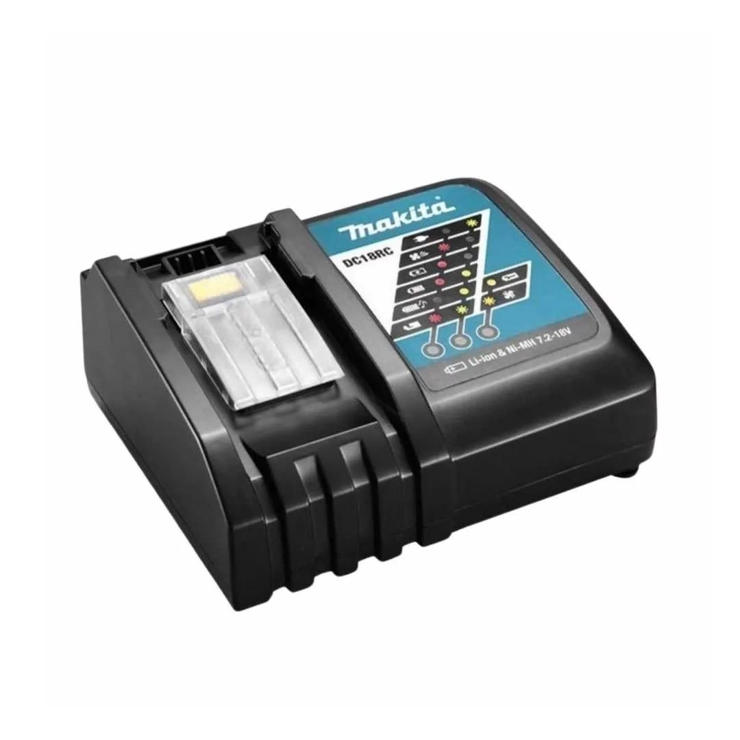 TALADRO PERCUTOR DHP482Z + BATERIA 3AH + CARGADOR + MALETIN MAKITA3