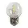 FOCO VINTAGE G45 E27 1W LUZ CALIDA CLEAR X 6 UNIDADES ORANGE