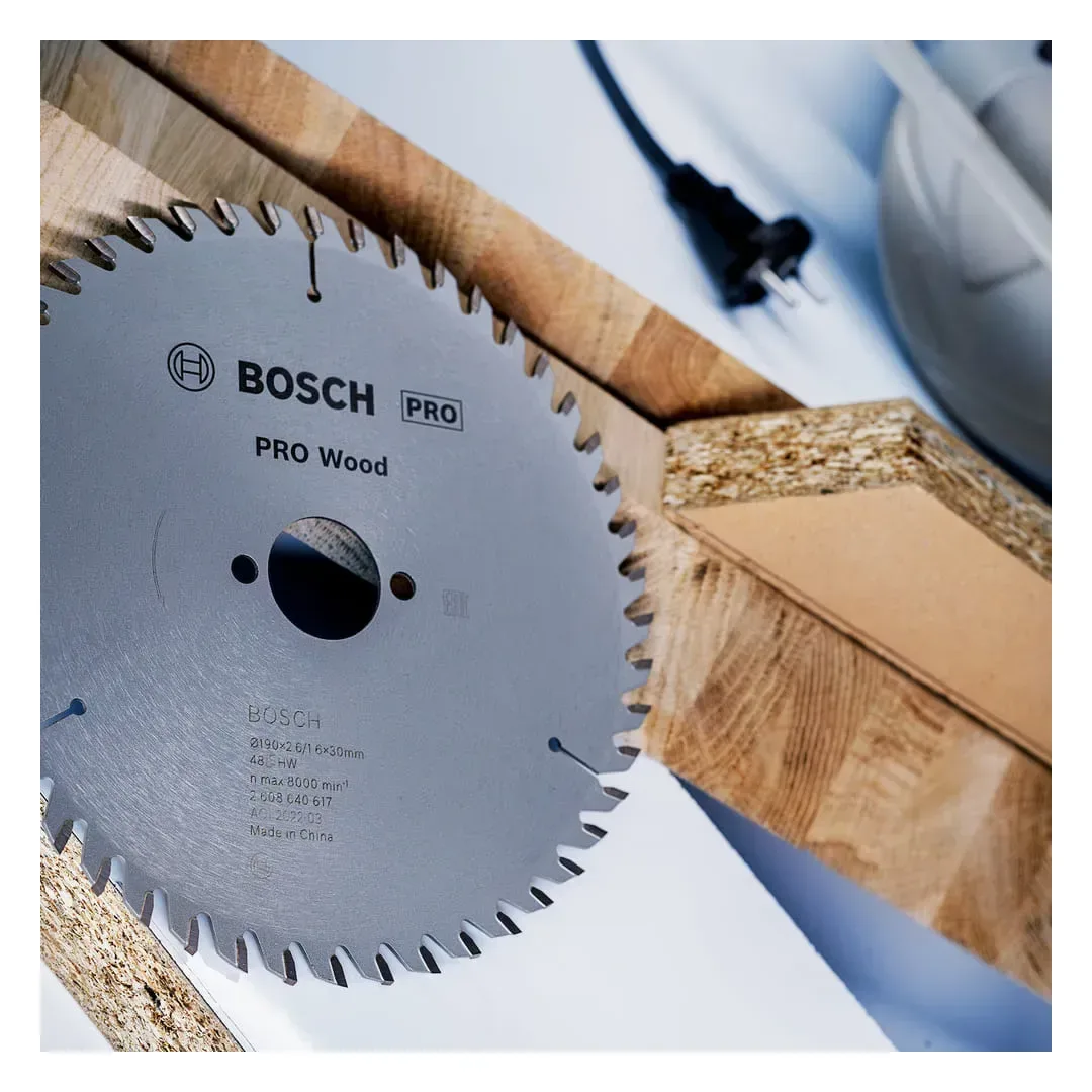 DISCO SIERRA SPEEDLINE WOOD 165MM ACERO BOSCH4