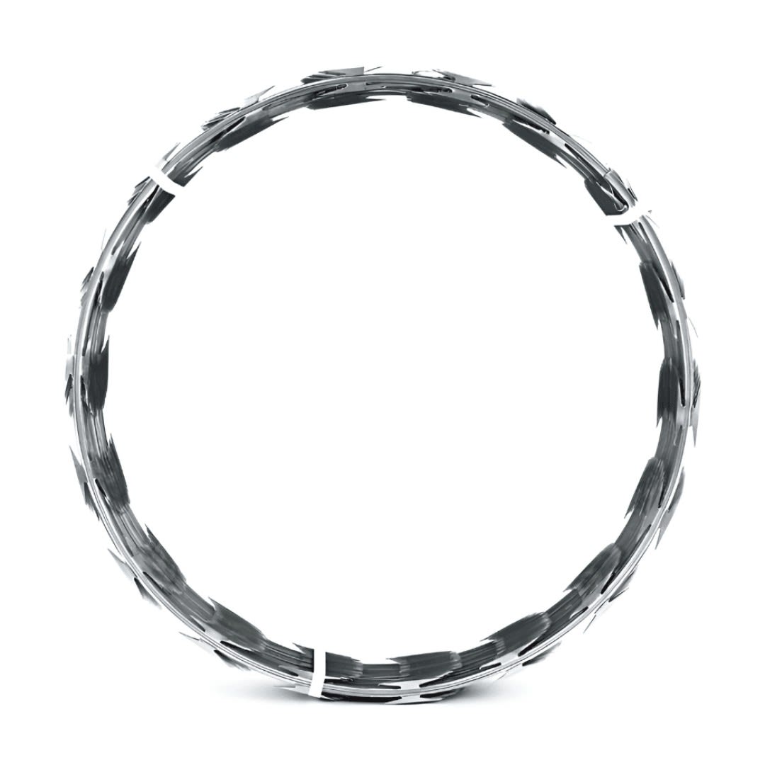 ALAMBRE CONCERTINA GALVANIZADO 24'' CBT-65/2.5MM 8M WERKEN