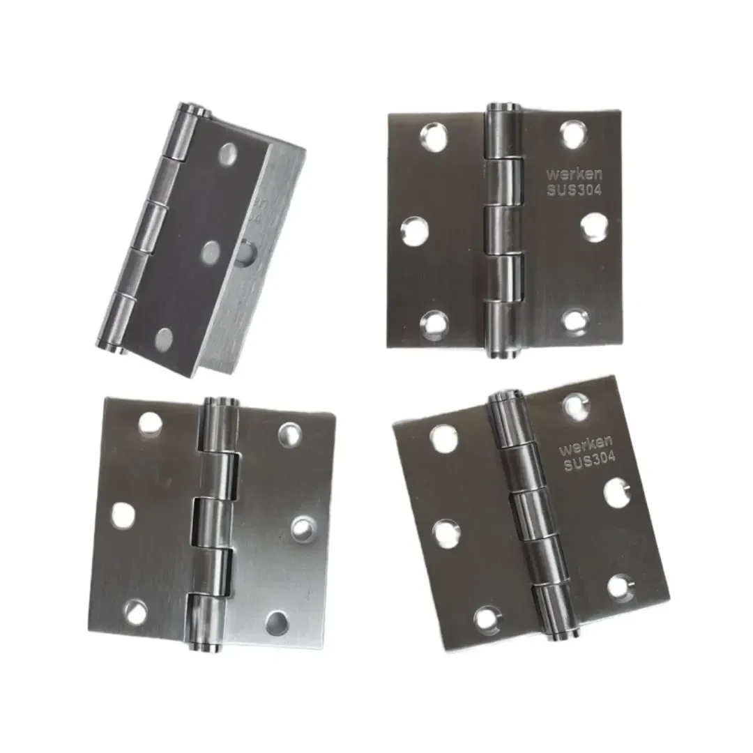 BISAGRA ACERO INOXIDABLE SS304 3X3X2MM 12 UNIDADES WERKEN2