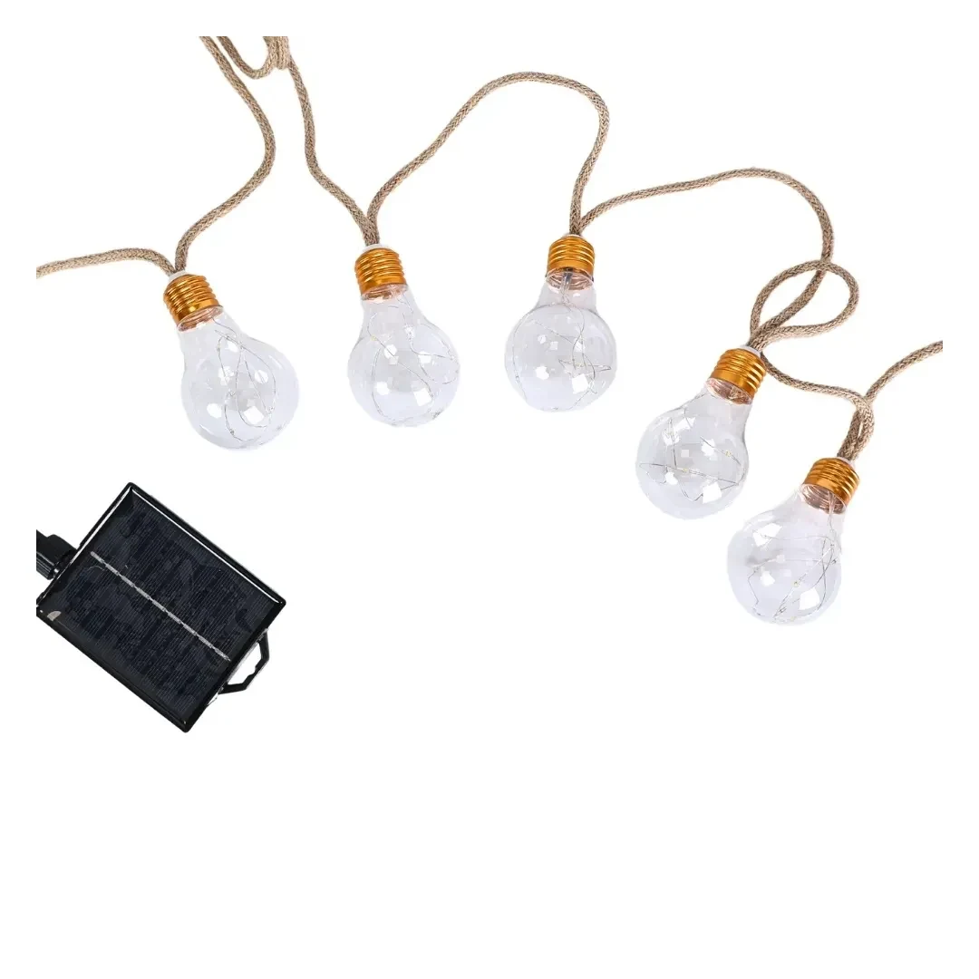 GUIRNALDA SOLAR 10 FOCOS LUZ CALIDA 3M ORANGE3